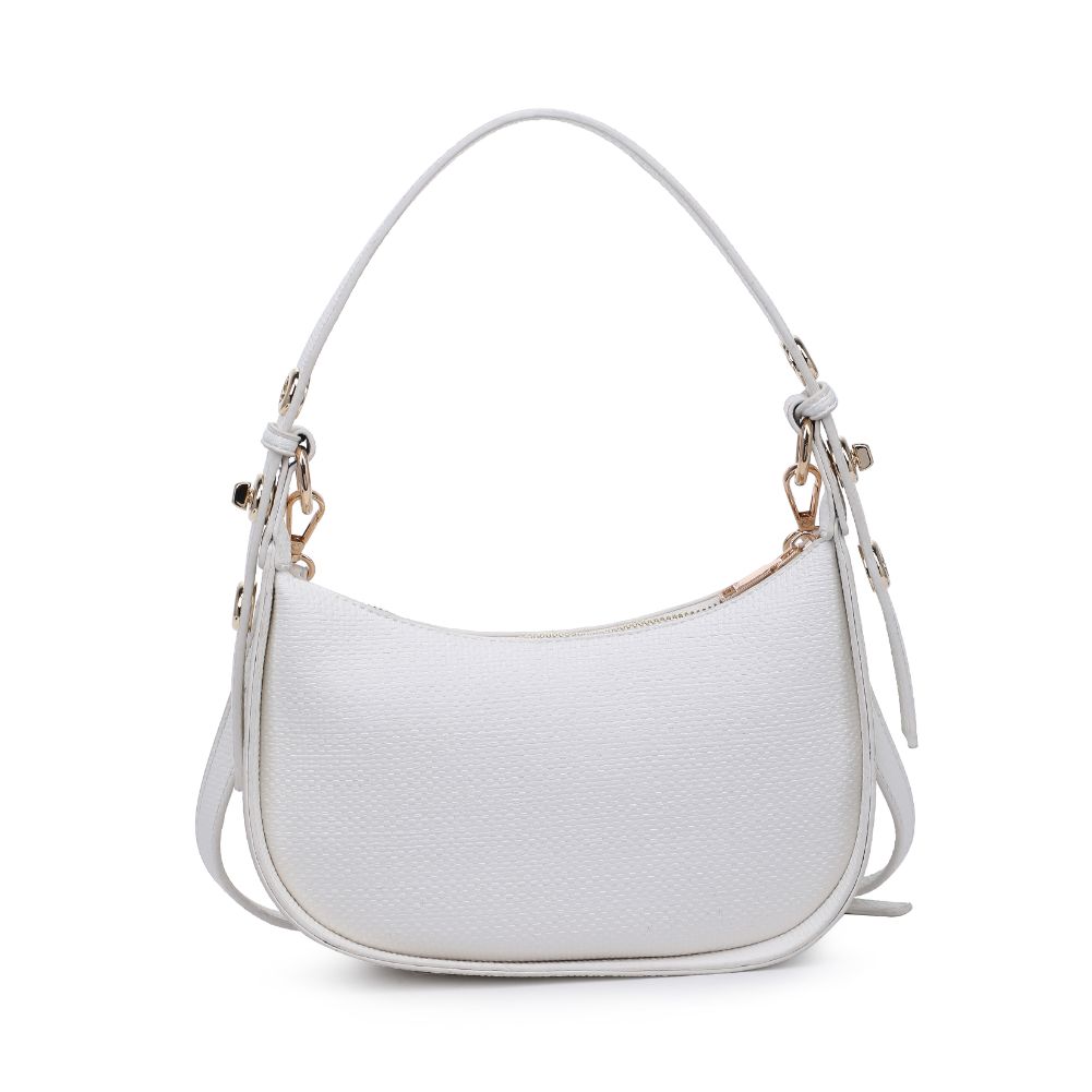 Product Image of Urban Expressions Rhoda Shoulder Bag 840611118530 View 7 | White