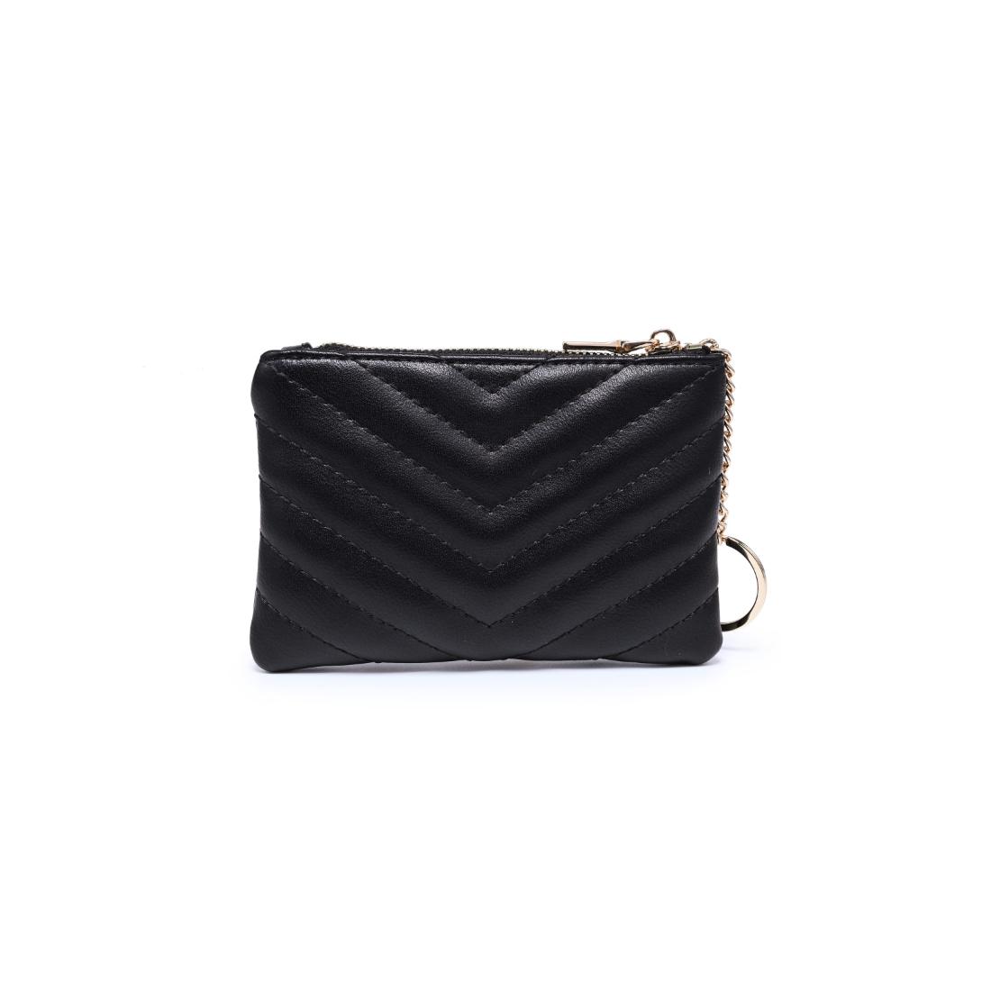 Woman wearing Black Urban Expressions Mackenzie Wallet 840504203817 View 7 | Black