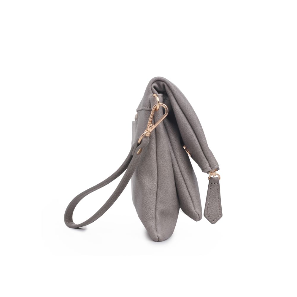 Woman wearing Grey Urban Expressions Freya Crossbody 840611178367 View 6 | Grey