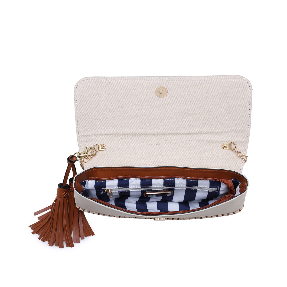 Product Image of Urban Expressions Kauai Clutch NA-840611141286 View 4 | Ivory