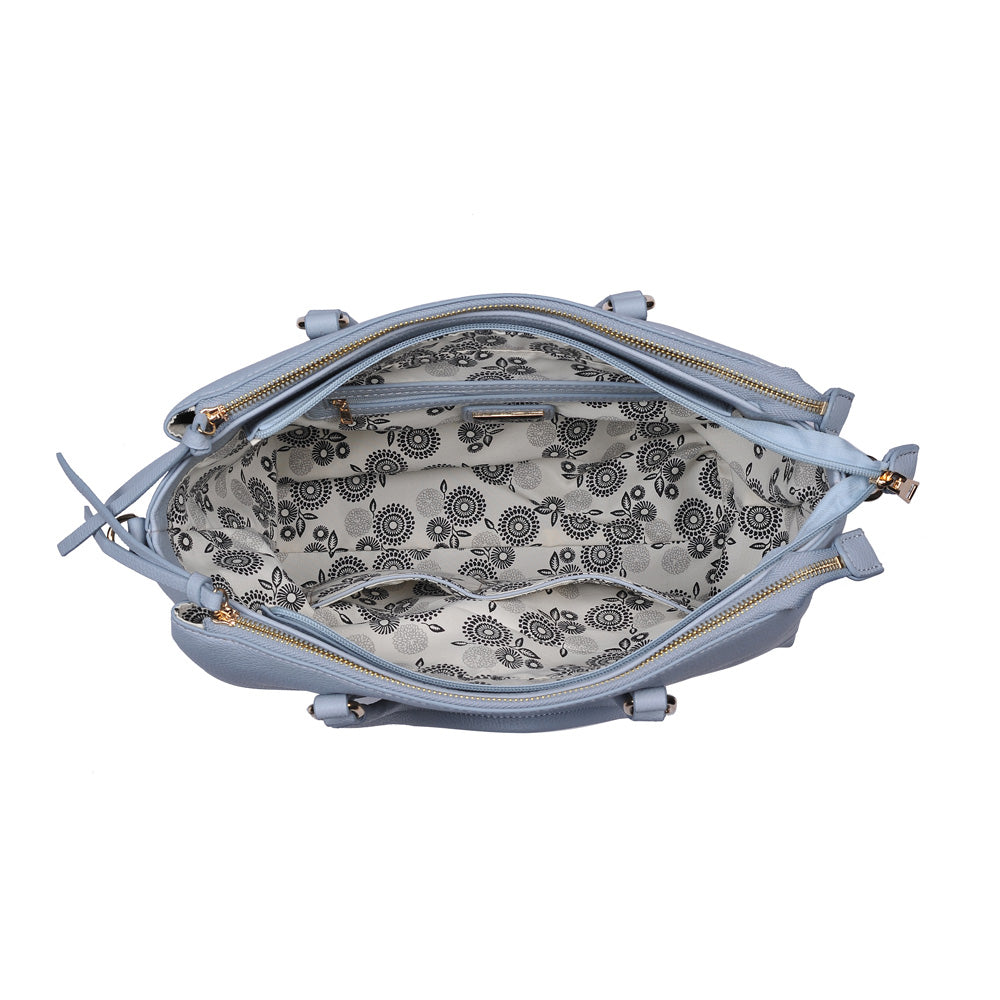 Product Image of Urban Expressions Lori Satchel NA-840611160164 View 4 | Blue