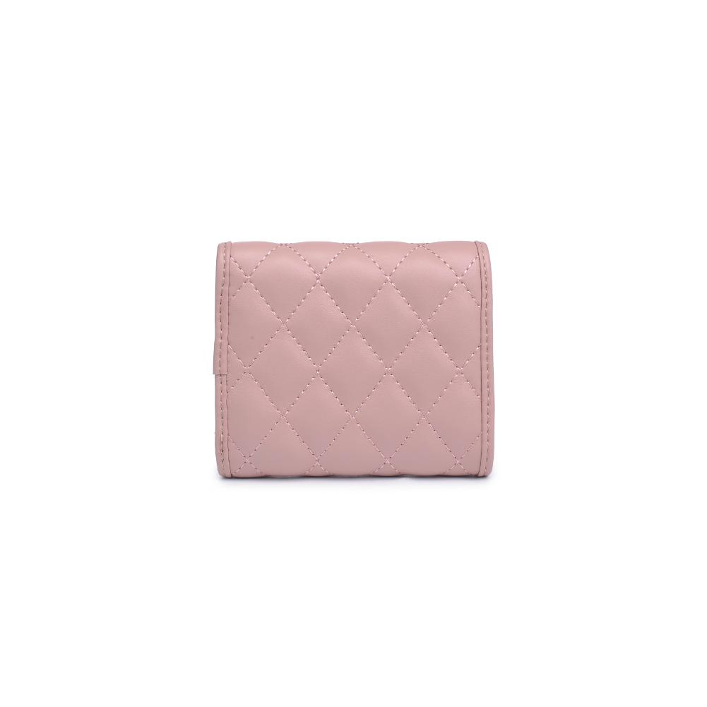 Woman wearing Rose Urban Expressions Shantel - Quilted Wallet 840611121844 View 7 | Rose