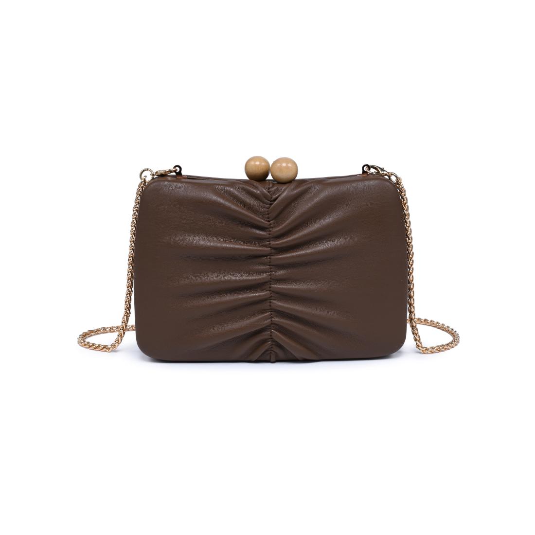 Urban Expressions Gianna Evening Bag 840504204555 View 5 | Chocolate