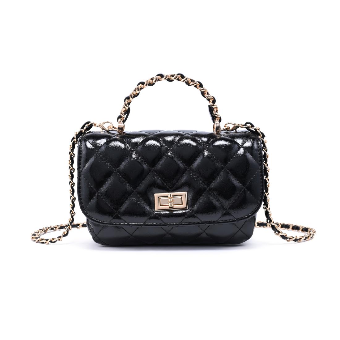 Woman wearing Black Urban Expressions Leo Crossbody 840504205040 View 5 | Black