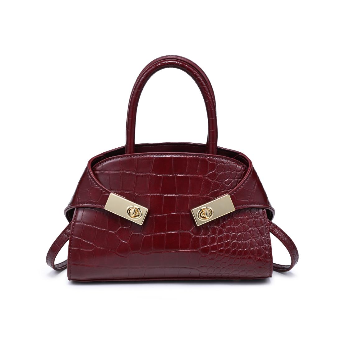 Urban Expressions Fable - Croco Crossbody 840504215131 View 1 | Burgundy