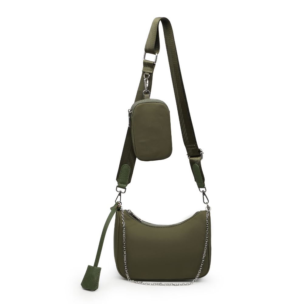 Product Image of Urban Expressions Joss - Nylon Crossbody 840611176820 View 5 | Olive