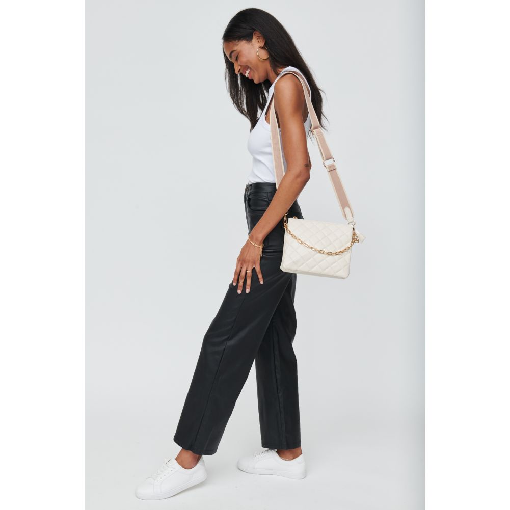Woman wearing Natural Urban Expressions Isabela Crossbody 840611110763 View 2 | Natural