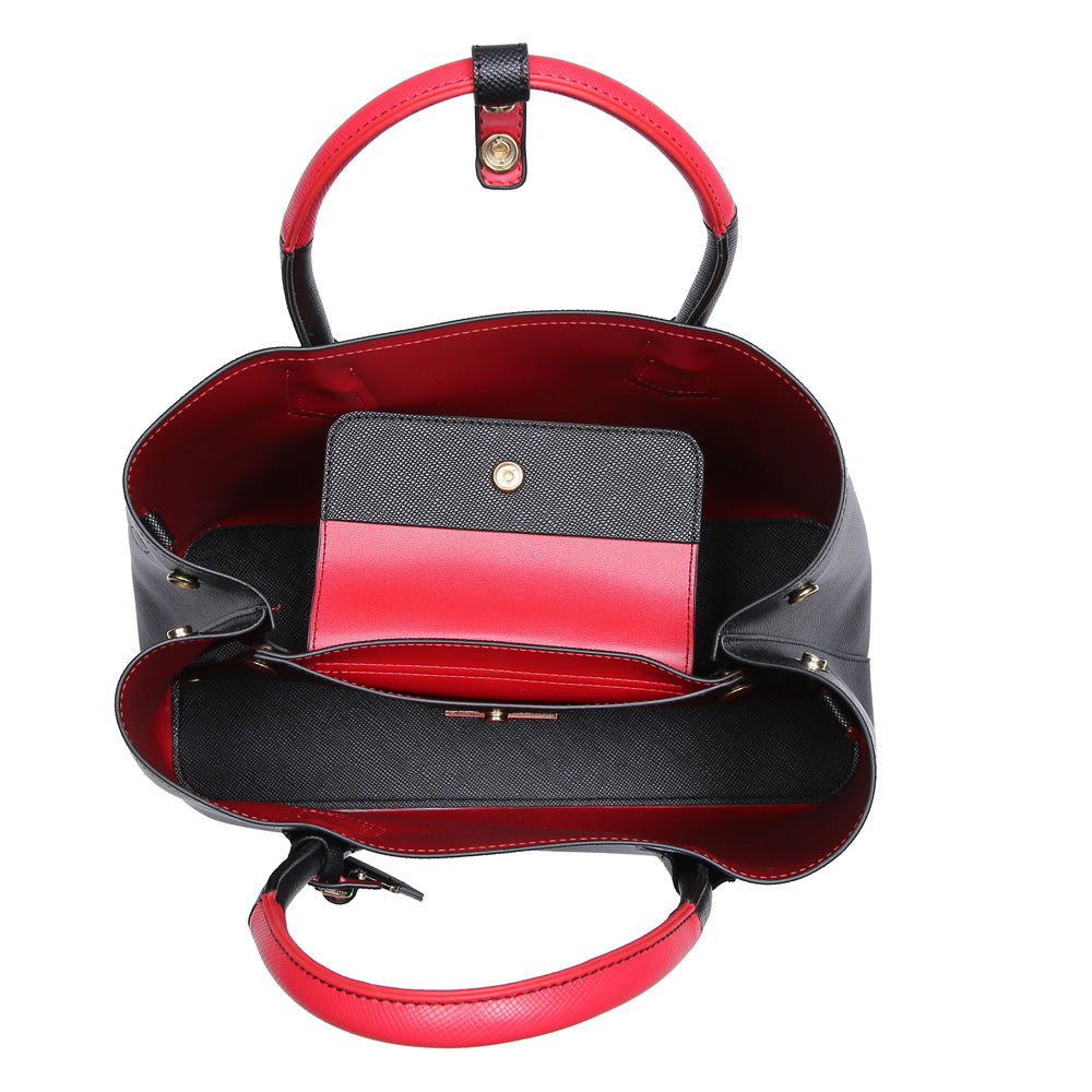 Product Image of Urban Expressions Collette Satchel NA-840611160522 View 4 | Black