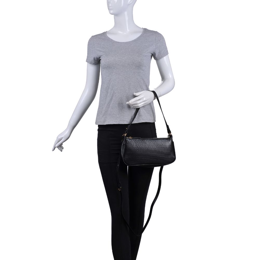 Product Image of Urban Expressions Dominique Crossbody 840611174369 View 5 | Black