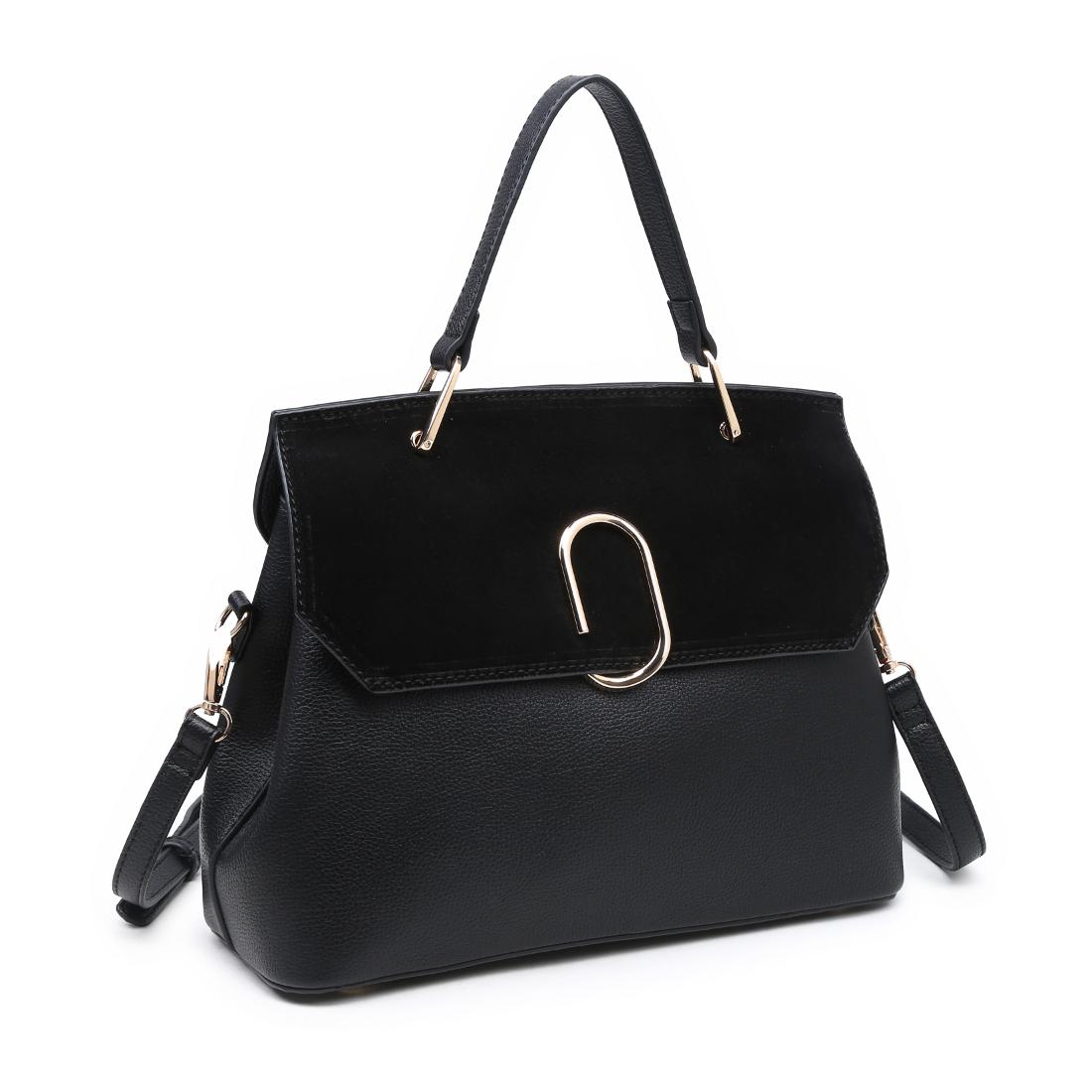 Urban Expressions Nico Satchel 840504213816 View 2 | Black