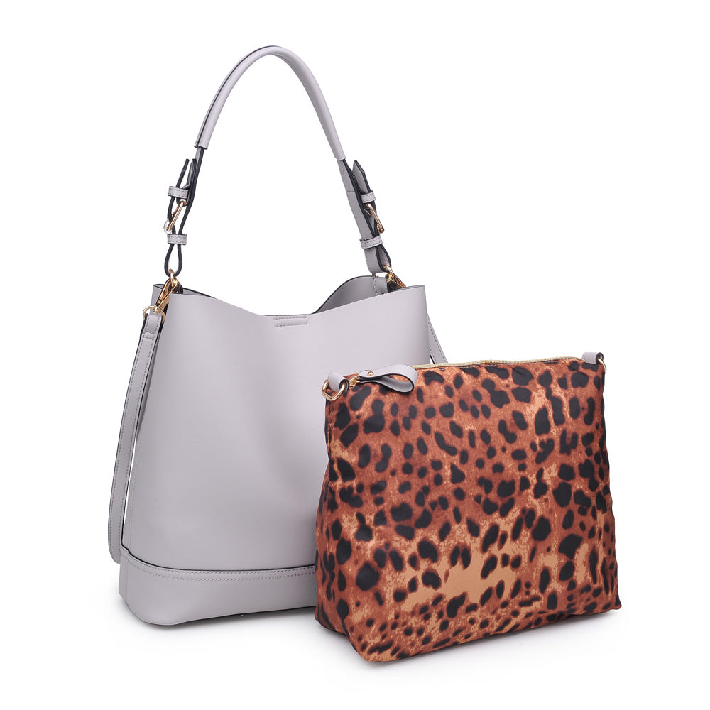 Woman wearing Grey Urban Expressions Cindy Hobo NA-840611160324 View 2 | Grey