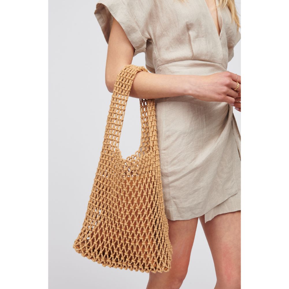 Woman wearing Natural Urban Expressions Antigua Tote 818209016018 View 2 | Natural