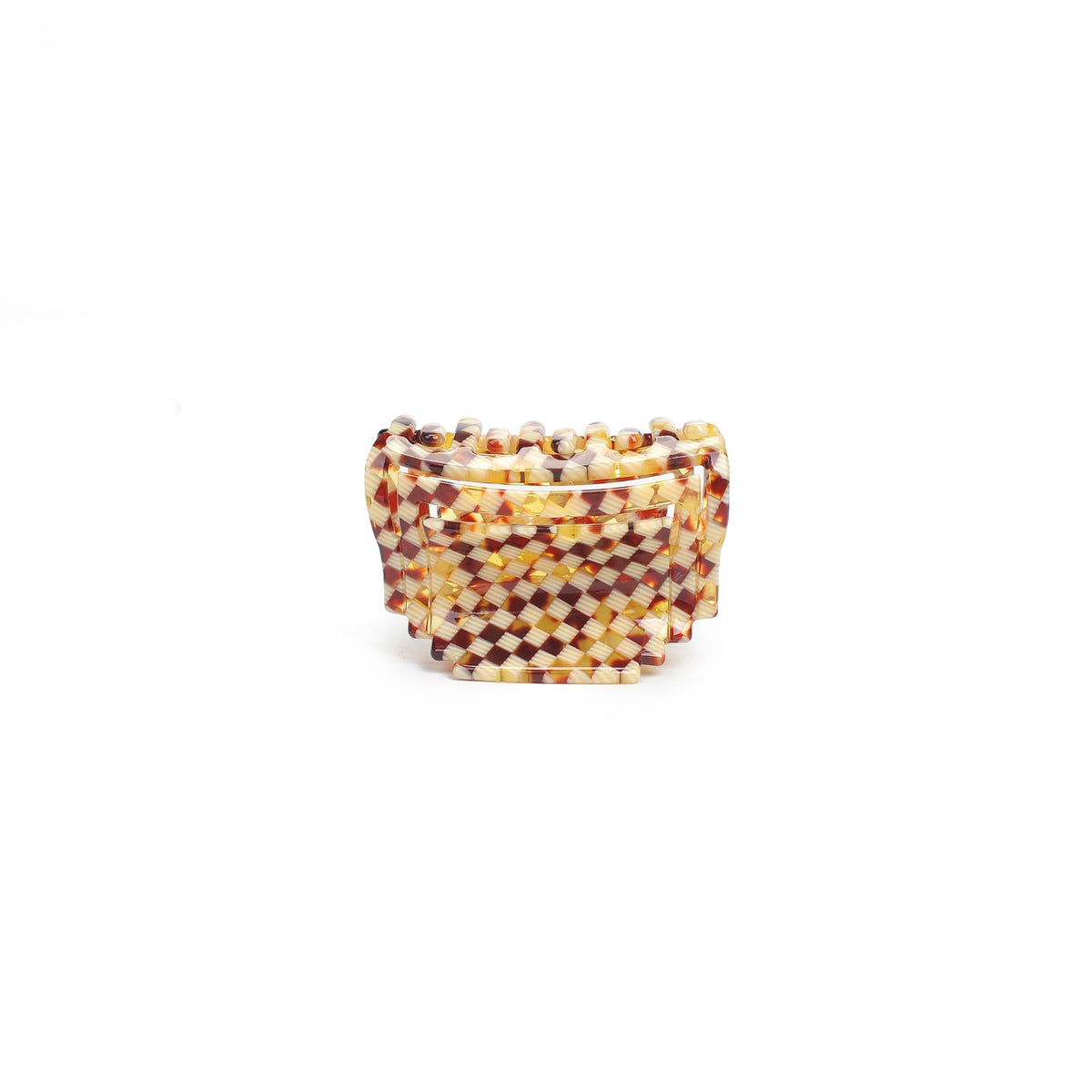 Product Image of Urban Expressions Serafina - Hair Claw Hair Claw 818209013277 View 3 | Multi Checker