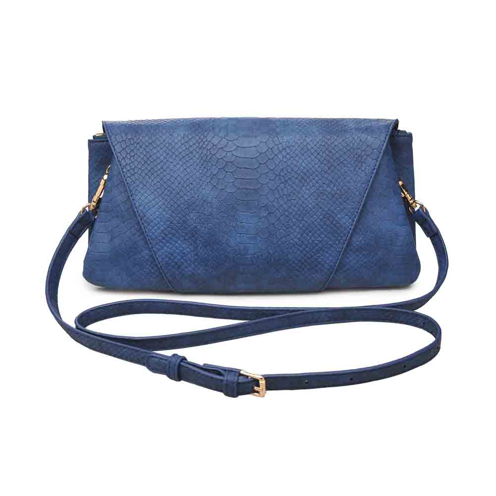 Product Image of Urban Expressions Leah Snake Crossbody NA-840611123589 View 1 | Midnight Blue