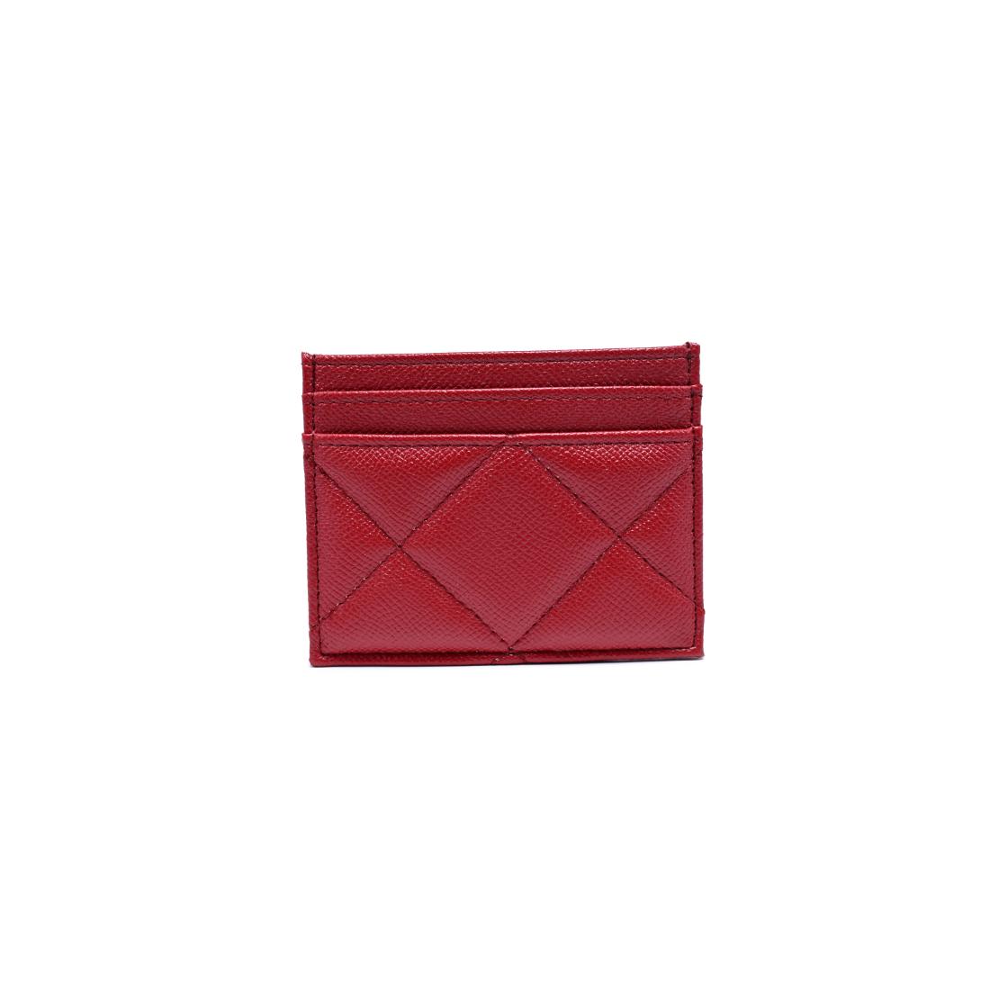 Woman wearing Red Urban Expressions Lainey Card Holder 840504203909 View 5 | Red