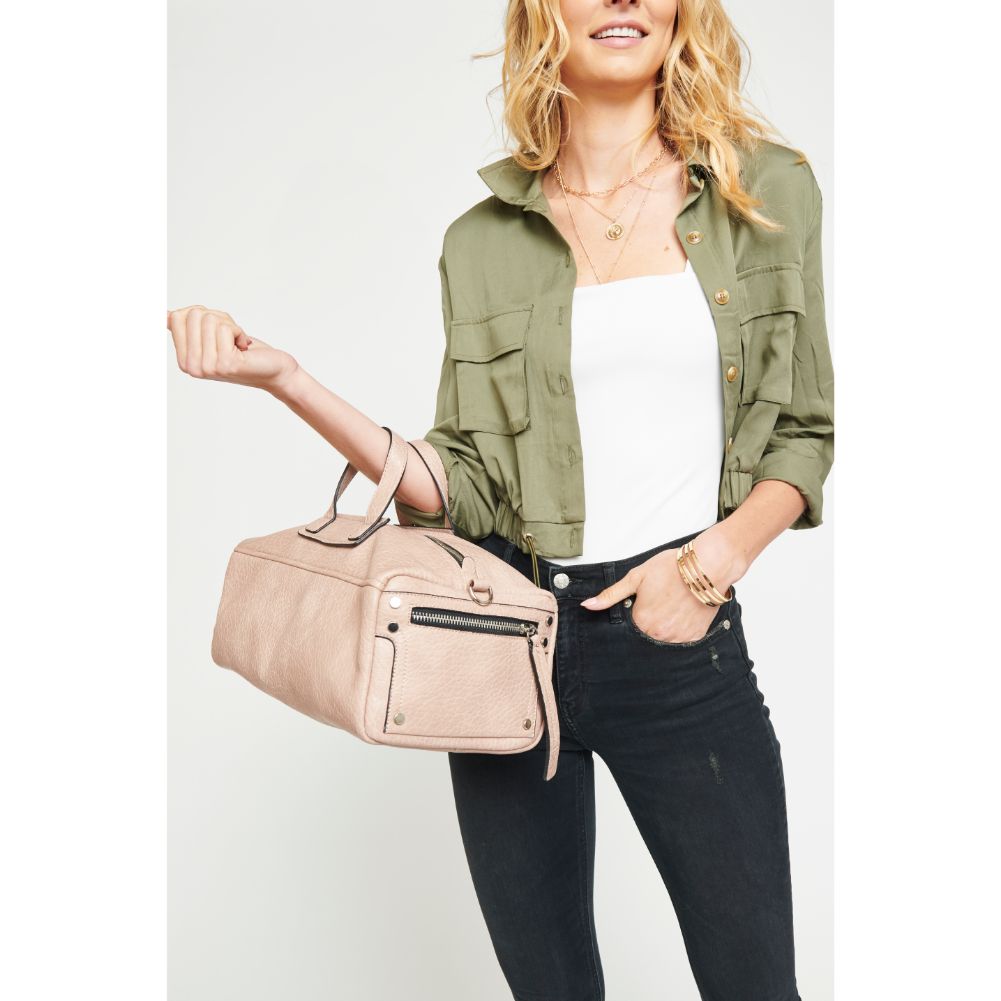 Woman wearing Nude Urban Expressions Paloma Weekender NA-840611156884 View 4 | Nude
