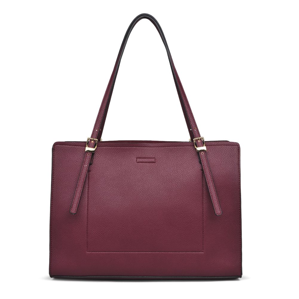 Product Image of Urban Expressions Tanya Tote NA-840611166326 View 3 | Burgundy