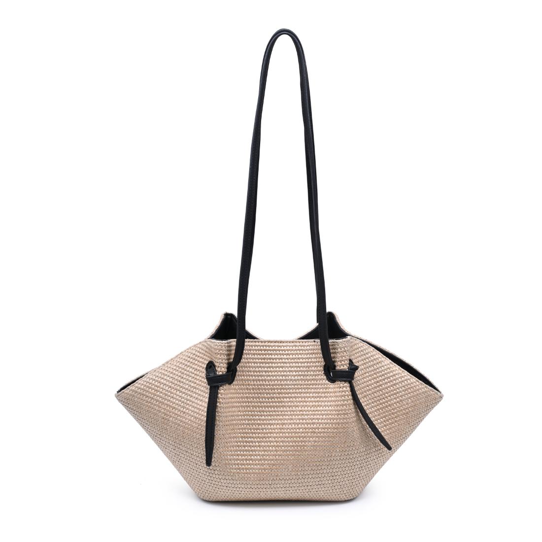 Urban Expressions Dylan Tote 840504205668 View 7 | Natural Black