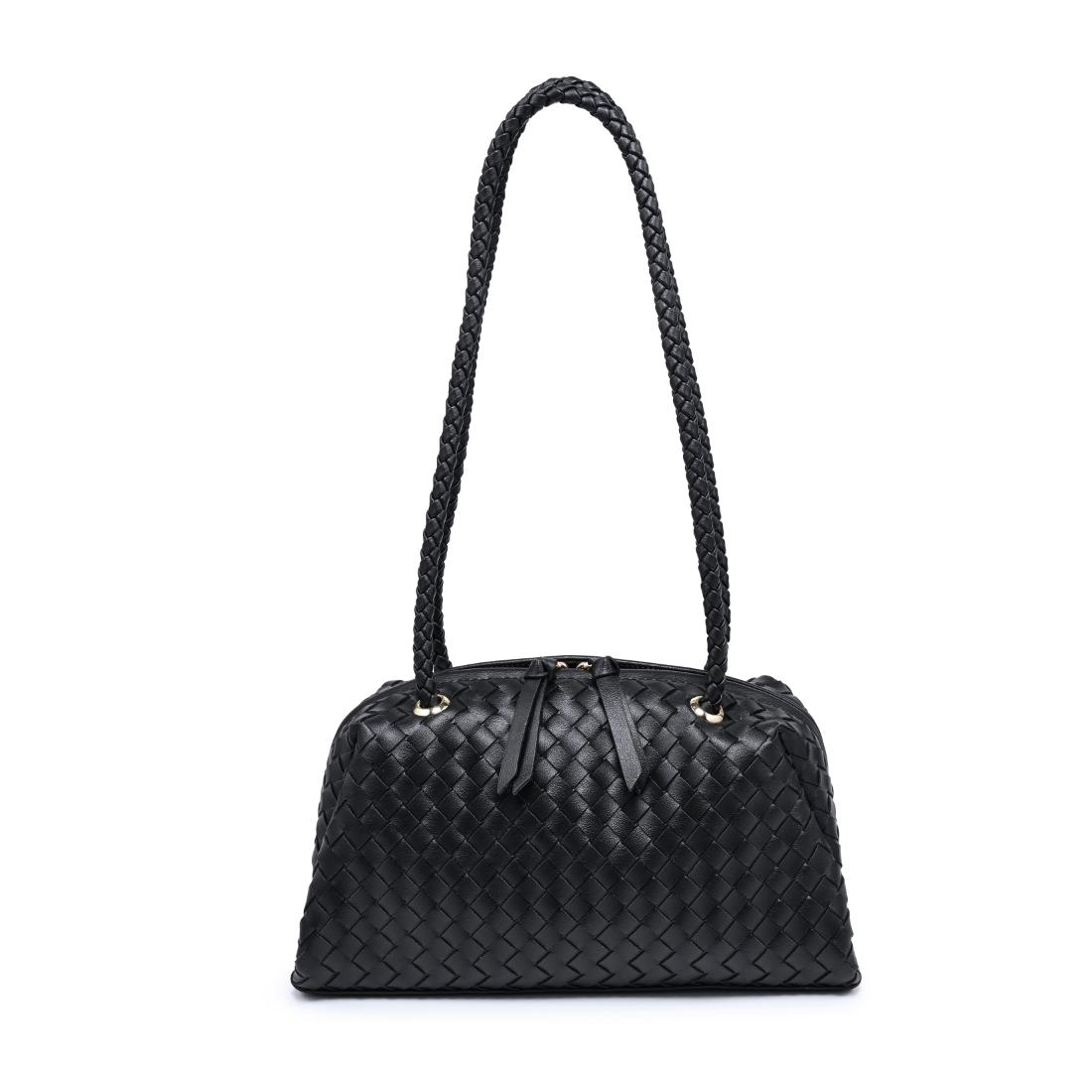 Woman wearing Black Urban Expressions Chloe Shoulder Bag 840504204371 View 5 | Black