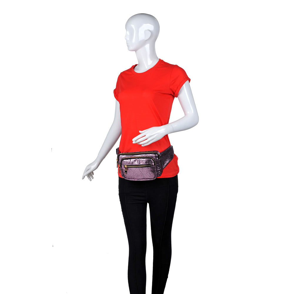 Product Image of Urban Expressions Hyperion Belt Bag 840611147424 View 5 | Pink