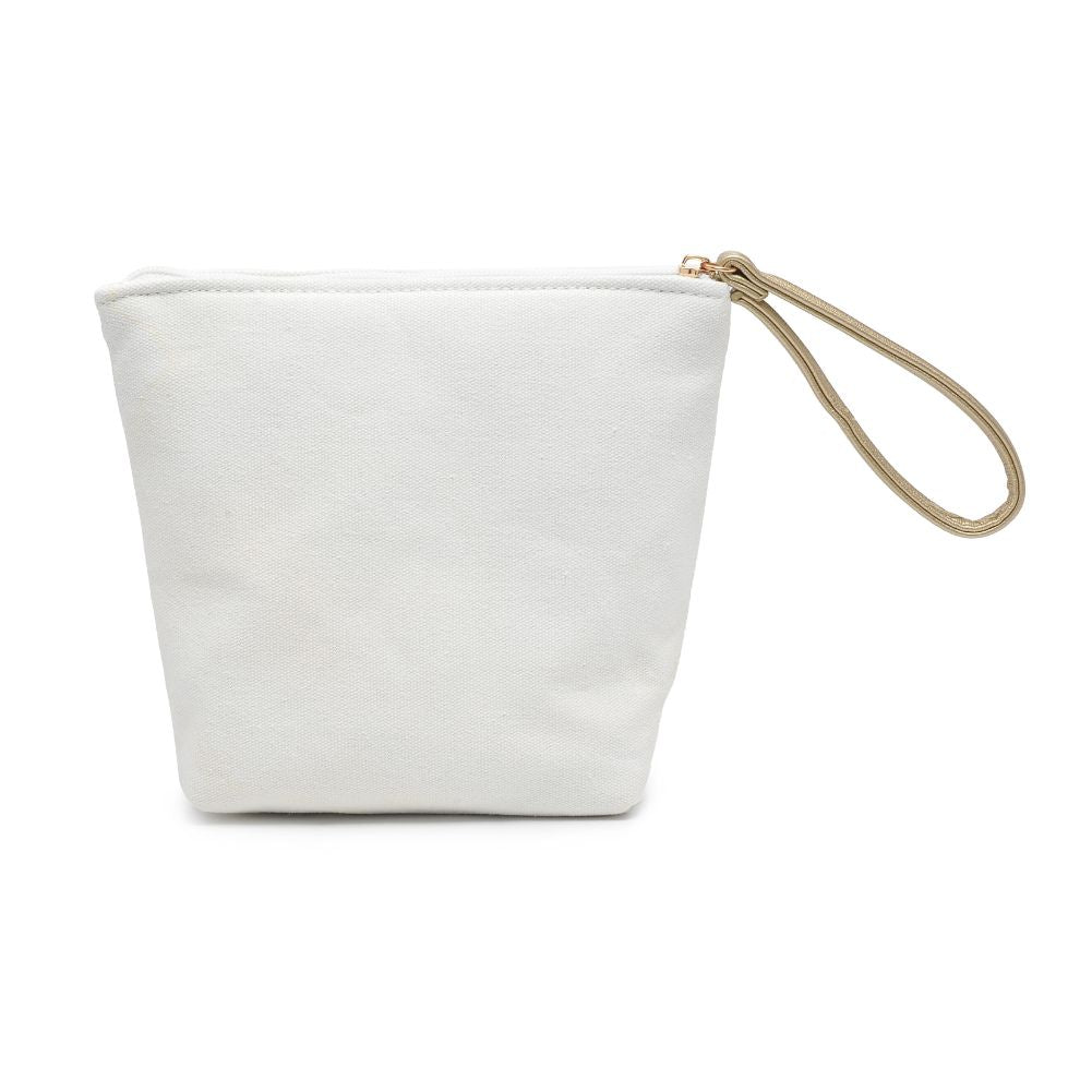 Woman wearing Change The World Urban Expressions Carry-All Writing Wristlet 818209012492 View 7 | Change The World