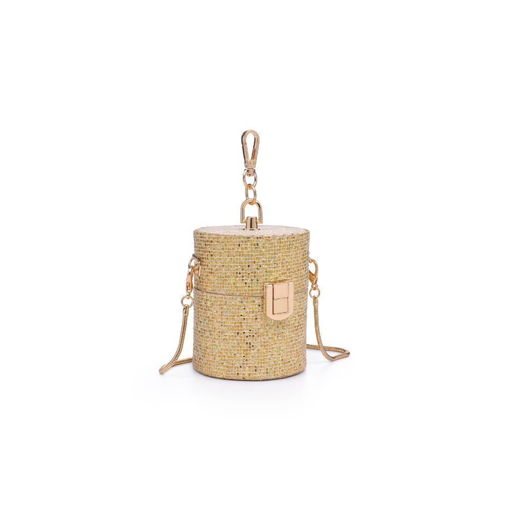 Product Image of Urban Expressions Aura Evening Bag 840611177339 View 6 | Gold
