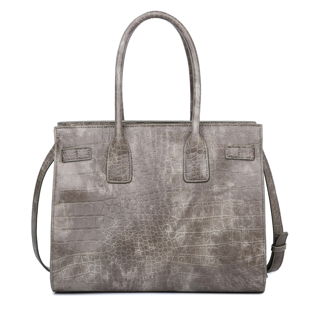 Product Image of Urban Expressions Spears Tote NA-840611155559 View 3 | Olive