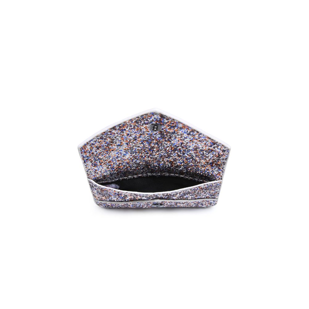 Product Image of Urban Expressions Fifi Confetti Card Holder NA-840611164841 View 4 | Blue Multi