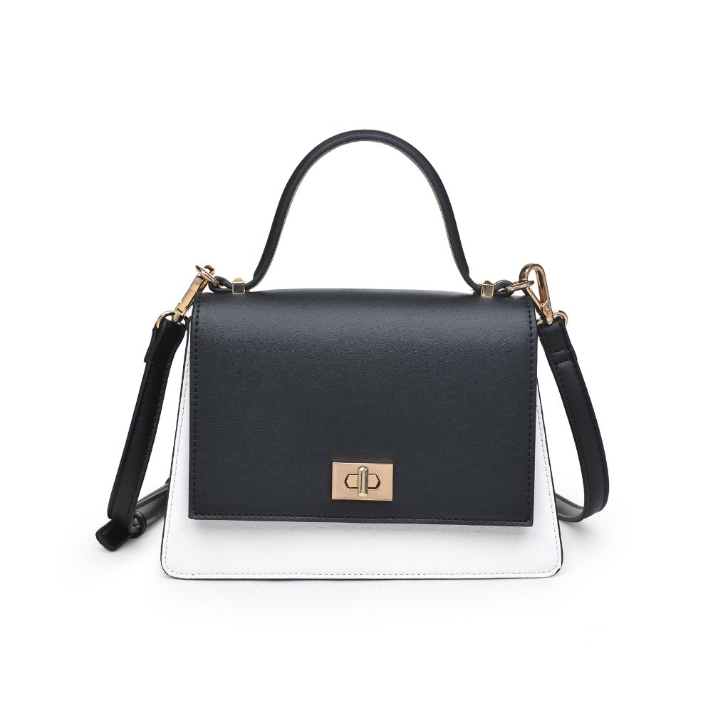 Product Image of Urban Expressions Jennifer Crossbody 840611170460 View 1 | Black White
