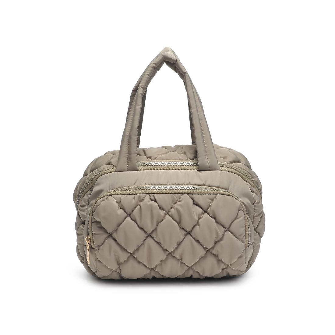 Product Image of Urban Expressions Zip Me Pretty - Quilted Puffer Travel Organizer 840504201196 View 5 | Desert Sage