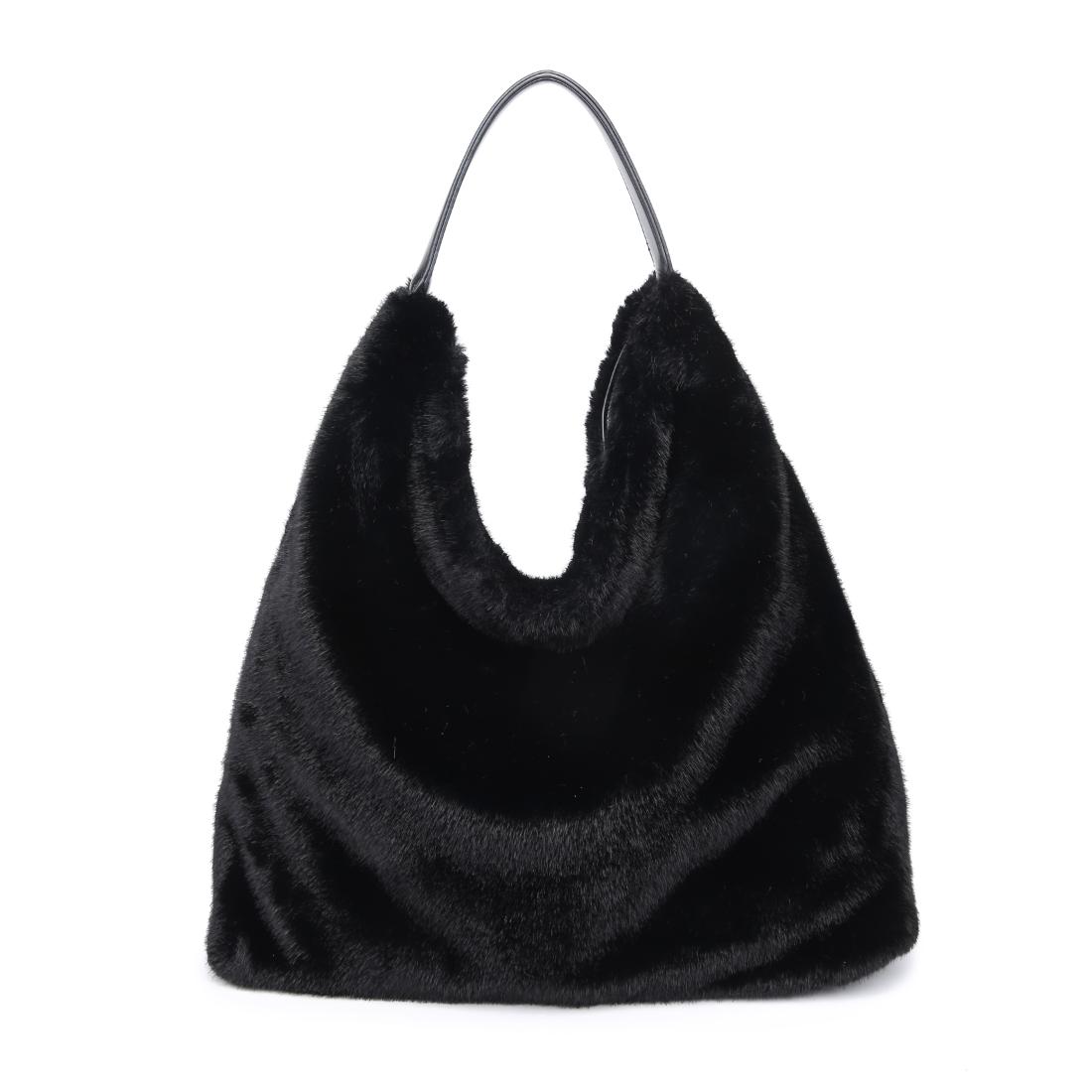 Product Image of Urban Expressions Chandler Hobo 840611199553 View 7 | Black