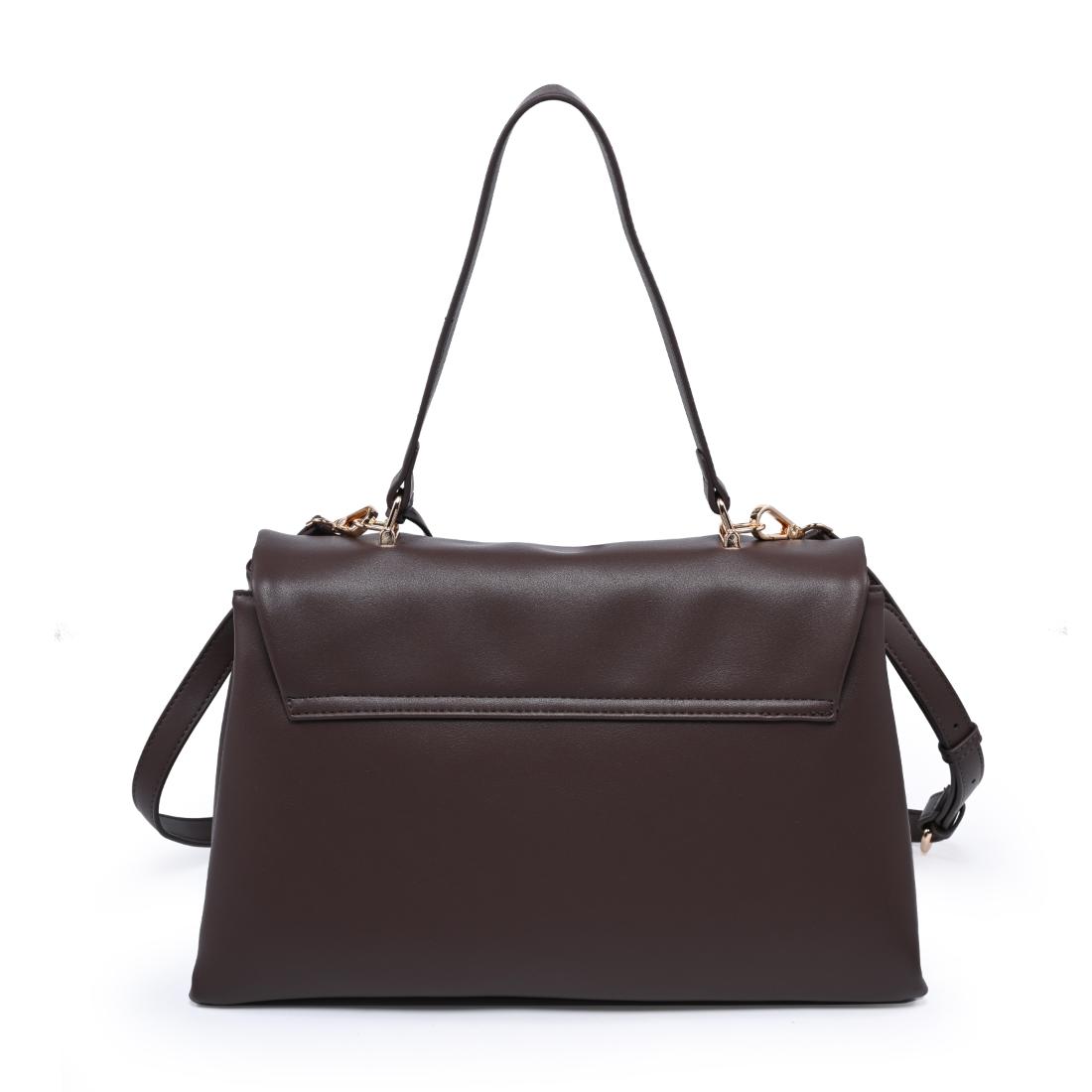 Urban Expressions Arrow Satchel 840504212932 View 7 | Espresso