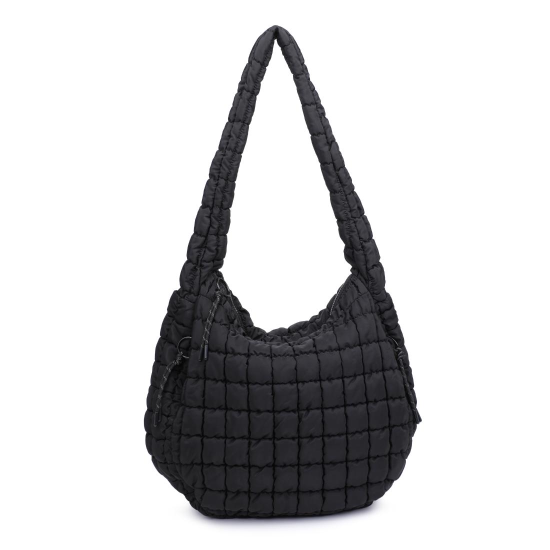 Product Image of Urban Expressions Tamsin - Quilted Puffer Hobo 840611113986 View 1 | Black