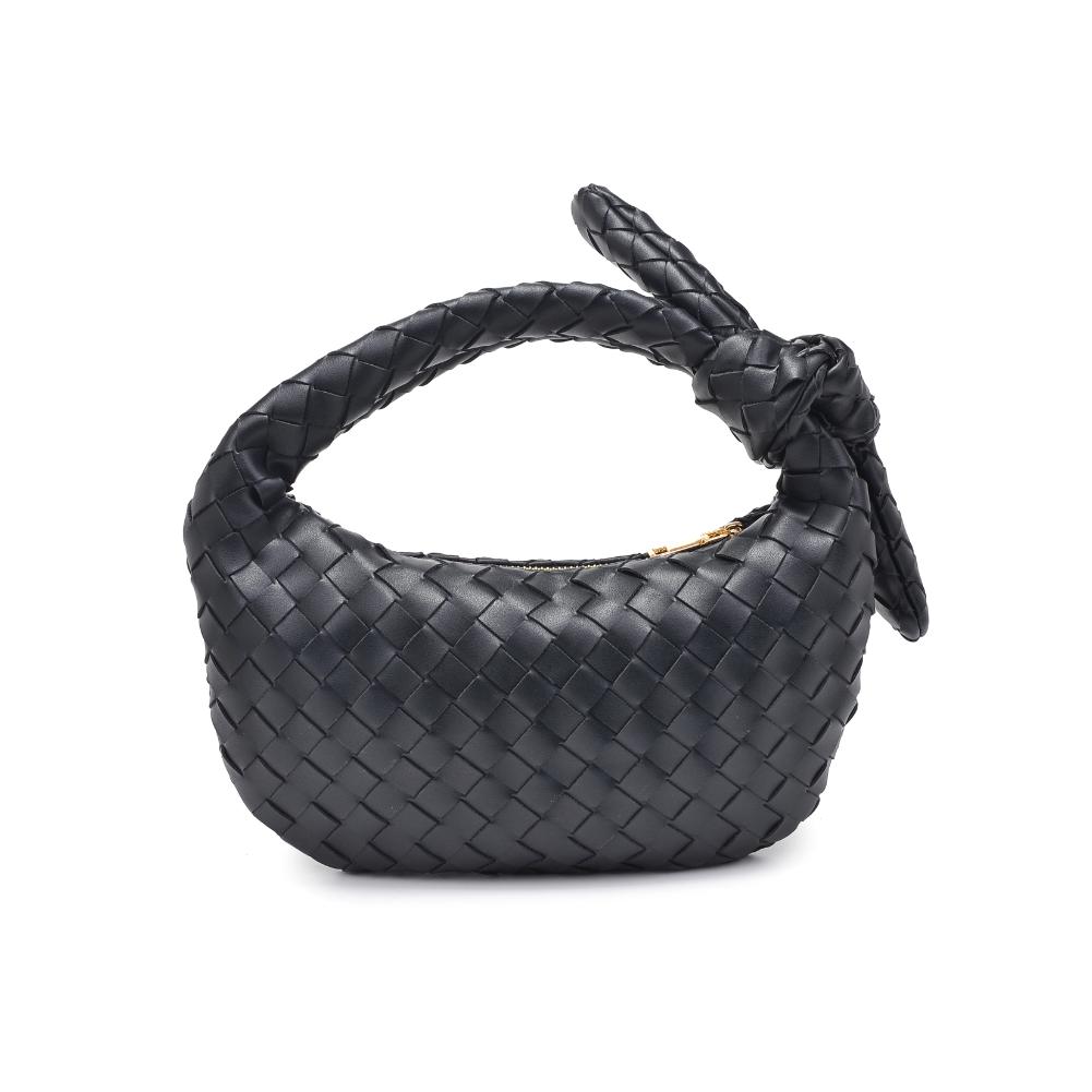 Woman wearing Black Urban Expressions Lizbeth Clutch 840611127792 View 7 | Black
