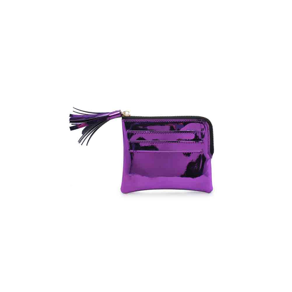 Product Image of Urban Expressions Flash Card Holder 840611131188 View 5 | Purple