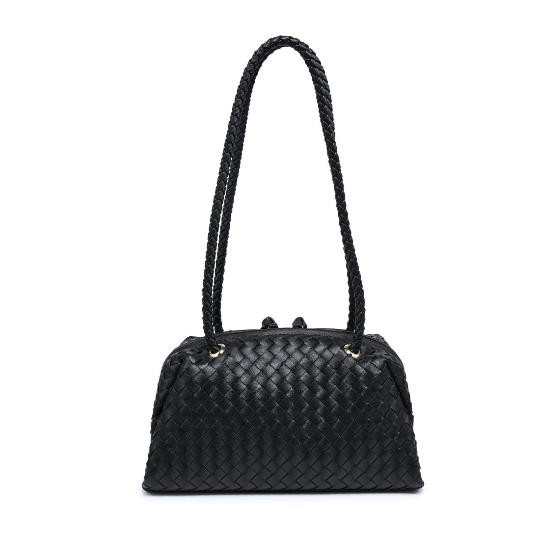 Woman wearing Black Urban Expressions Chloe Shoulder Bag 840504204371 View 7 | Black