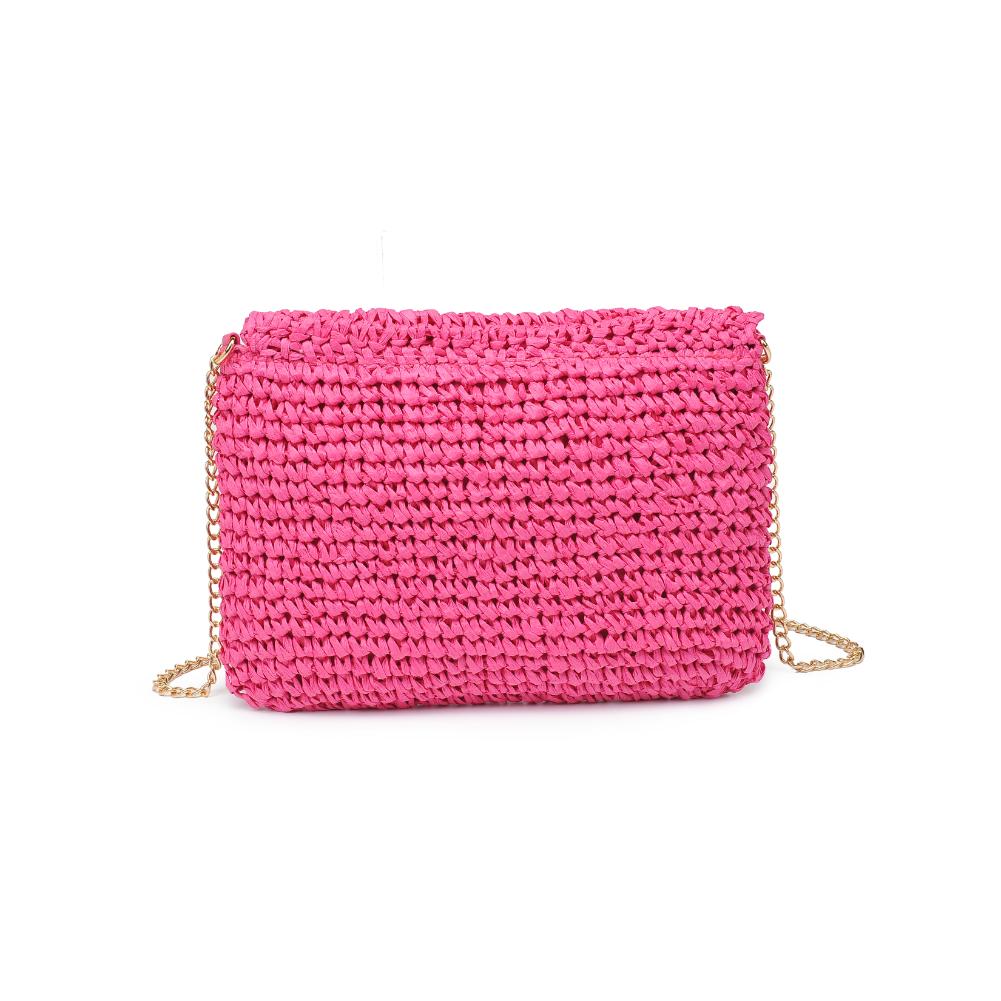 Product Image of Urban Expressions Anita Clutch 840611123008 View 3 | Hot Pink