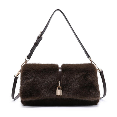Urban Expressions Glorida Shoulder Bag 840504215032 View 1 | Chocolate