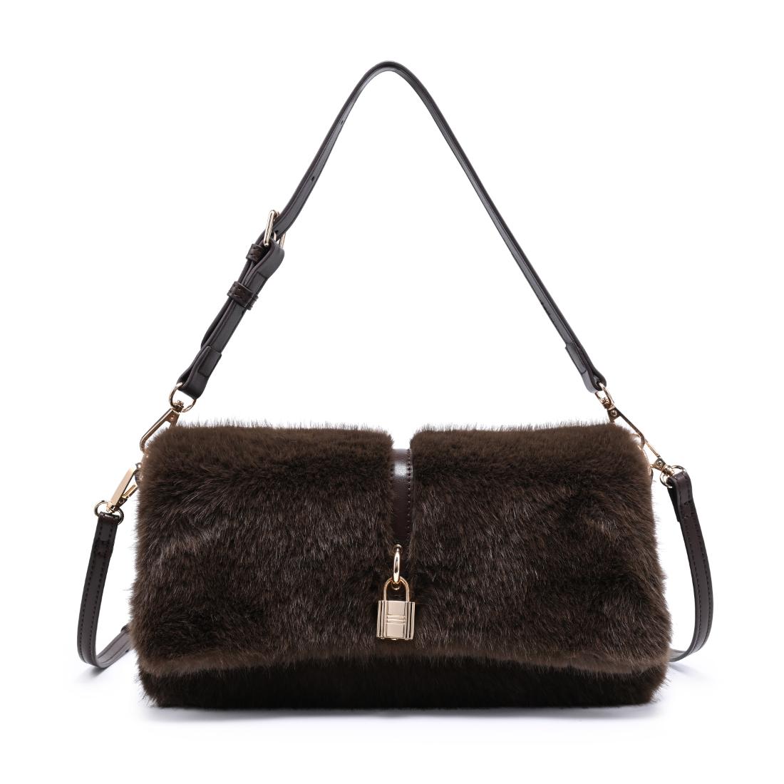 Urban Expressions Glorida Shoulder Bag 840504215032 View 1 | Chocolate