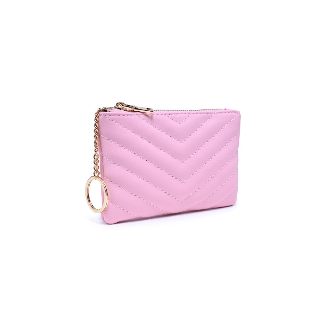 Woman wearing Pink Urban Expressions Mackenzie Wallet 840504203855 View 6 | Pink