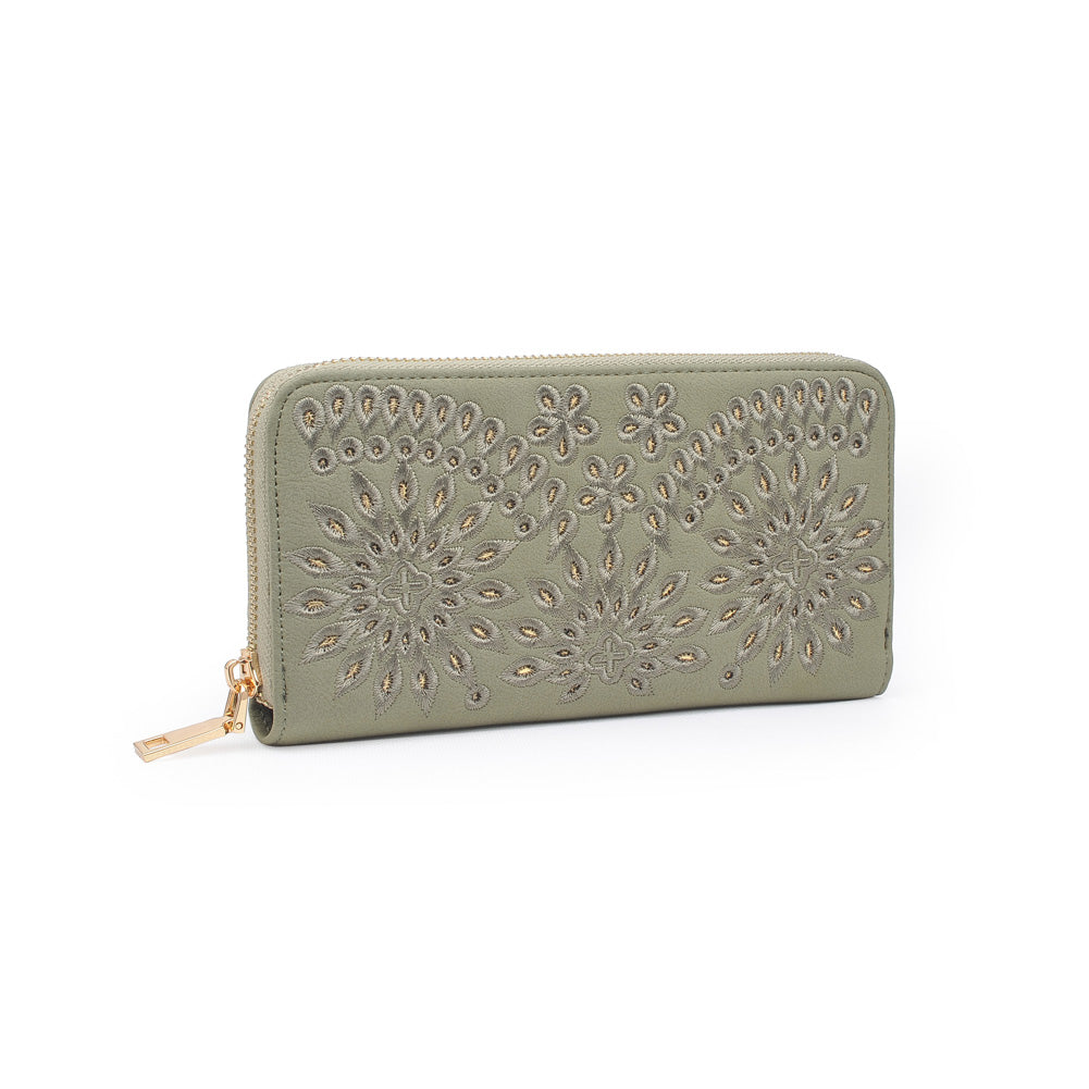 Product Image of Urban Expressions Beckette Wallet NA-840611150189 View 2 | Olive