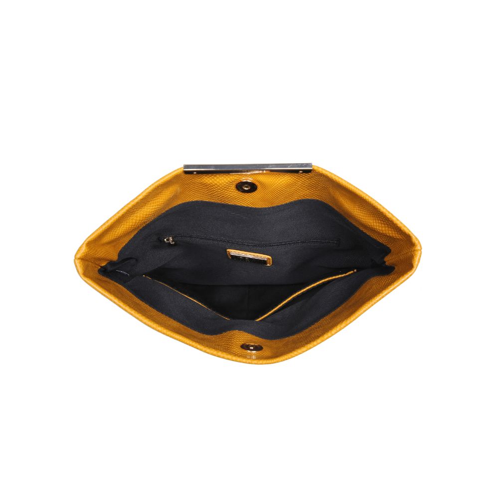 Product Image of Urban Expressions Amber Clutch NA-840611166159 View 4 | Mustard