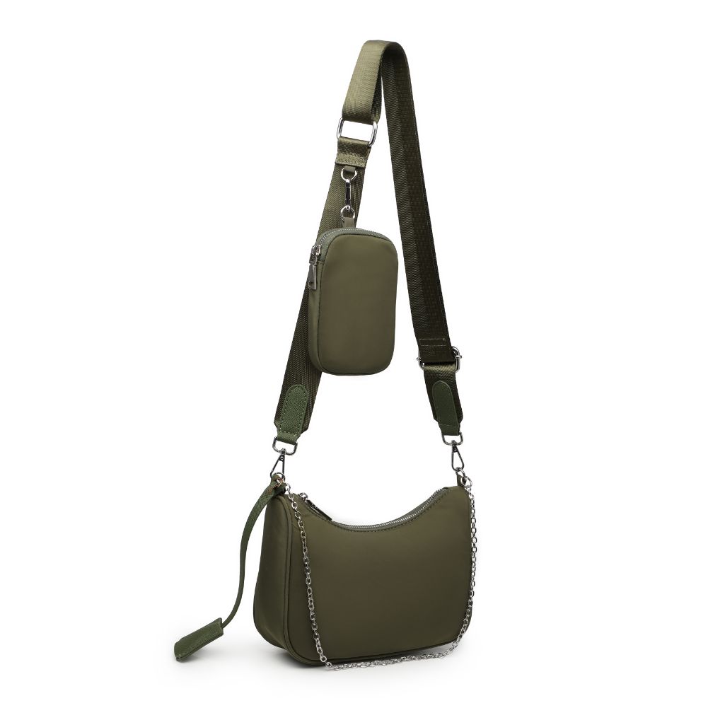 Product Image of Urban Expressions Joss - Nylon Crossbody 840611176820 View 6 | Olive