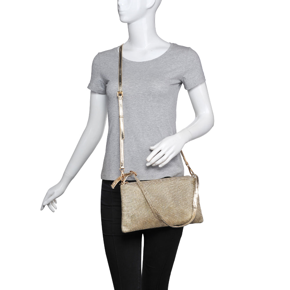 Product Image of Urban Expressions Glenda Evening Bag 840611102713 View 5 | Gold