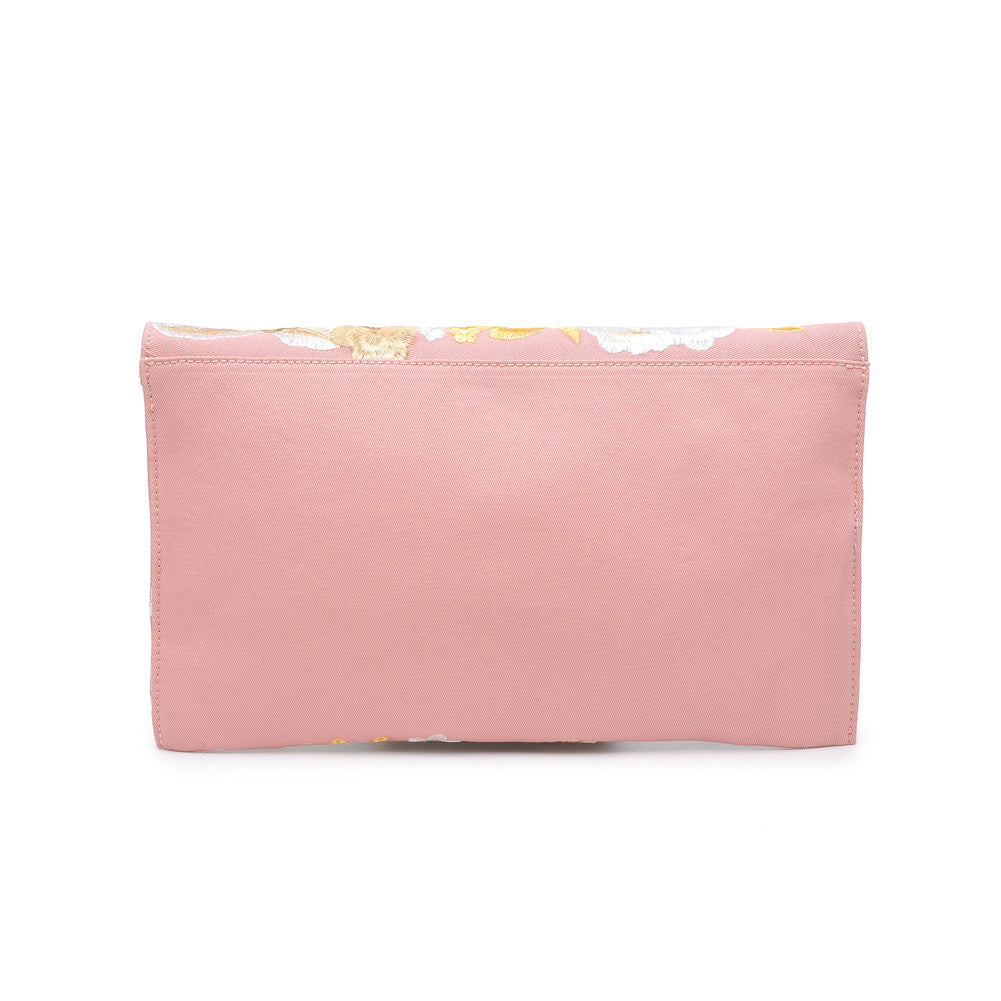 Product Image of Urban Expressions Florina Clutch NA-840611144065 View 3 | Blush