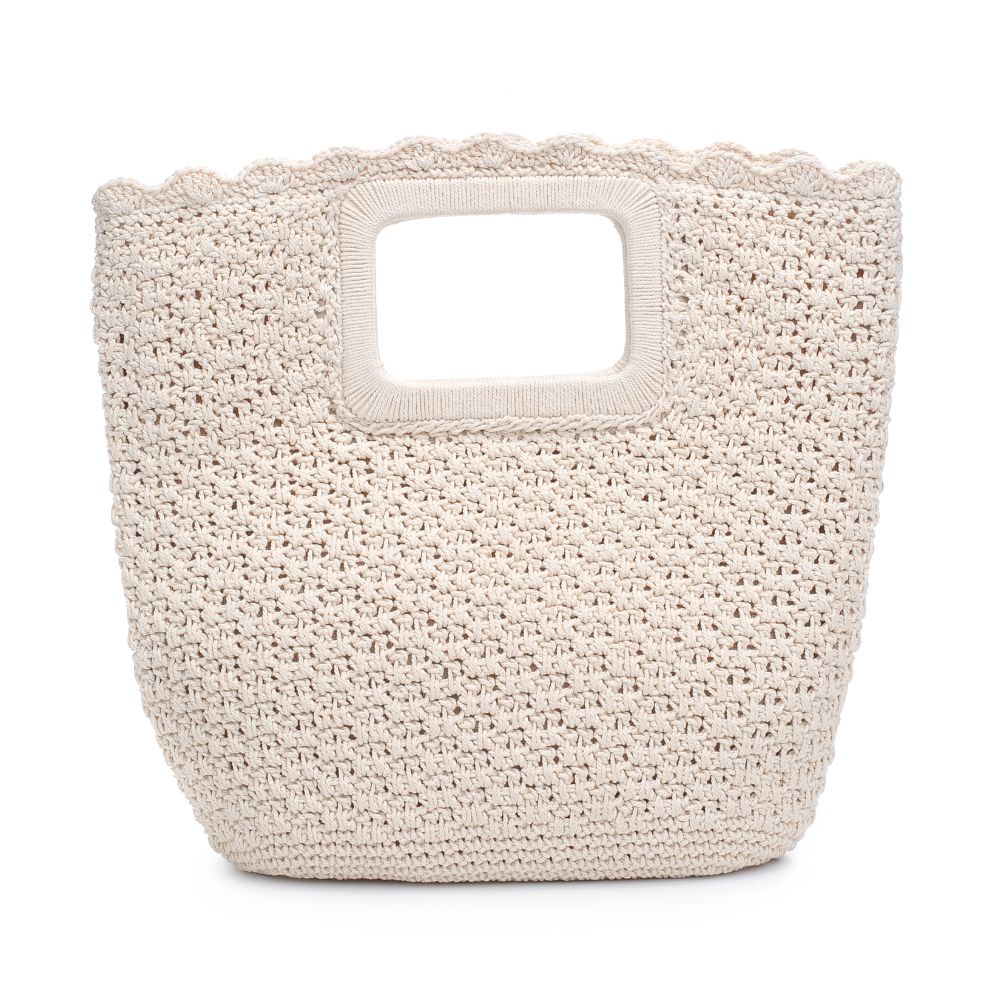 Product Image of Urban Expressions Fiji Tote 840611182029 View 5 | Ivory