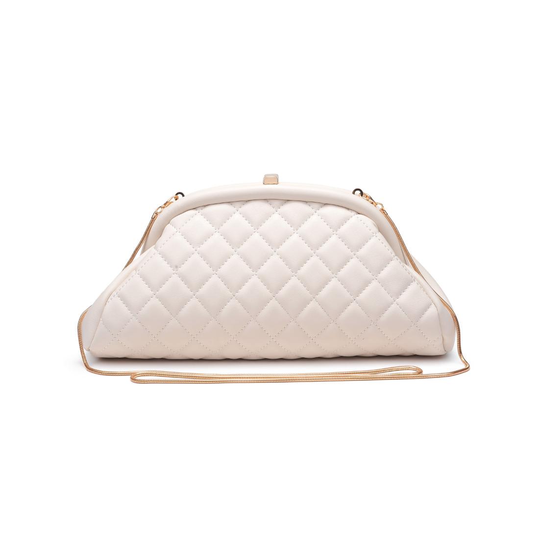 Product Image of Urban Expressions Ava - Quilted Clutch 840504200670 View 7 | Oatmilk