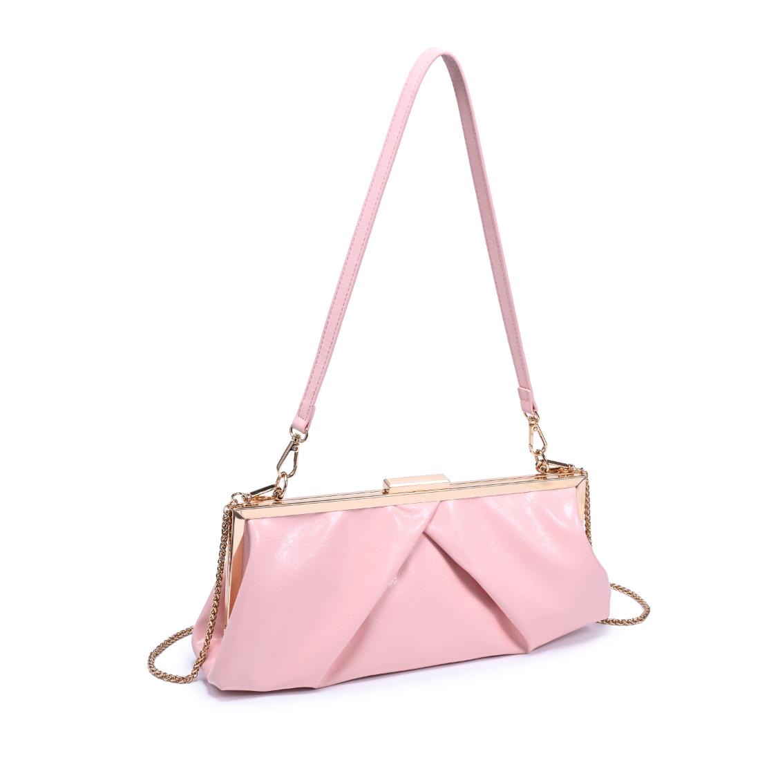 Woman wearing Pink Urban Expressions Scottie Crossbody 840504208003 View 6 | Pink