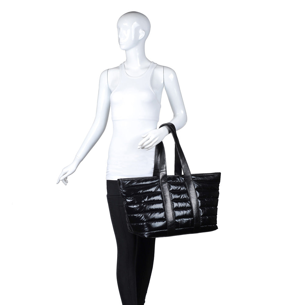 Product Image of Urban Expressions Flight Tote NA-840611148803 View 5 | Black
