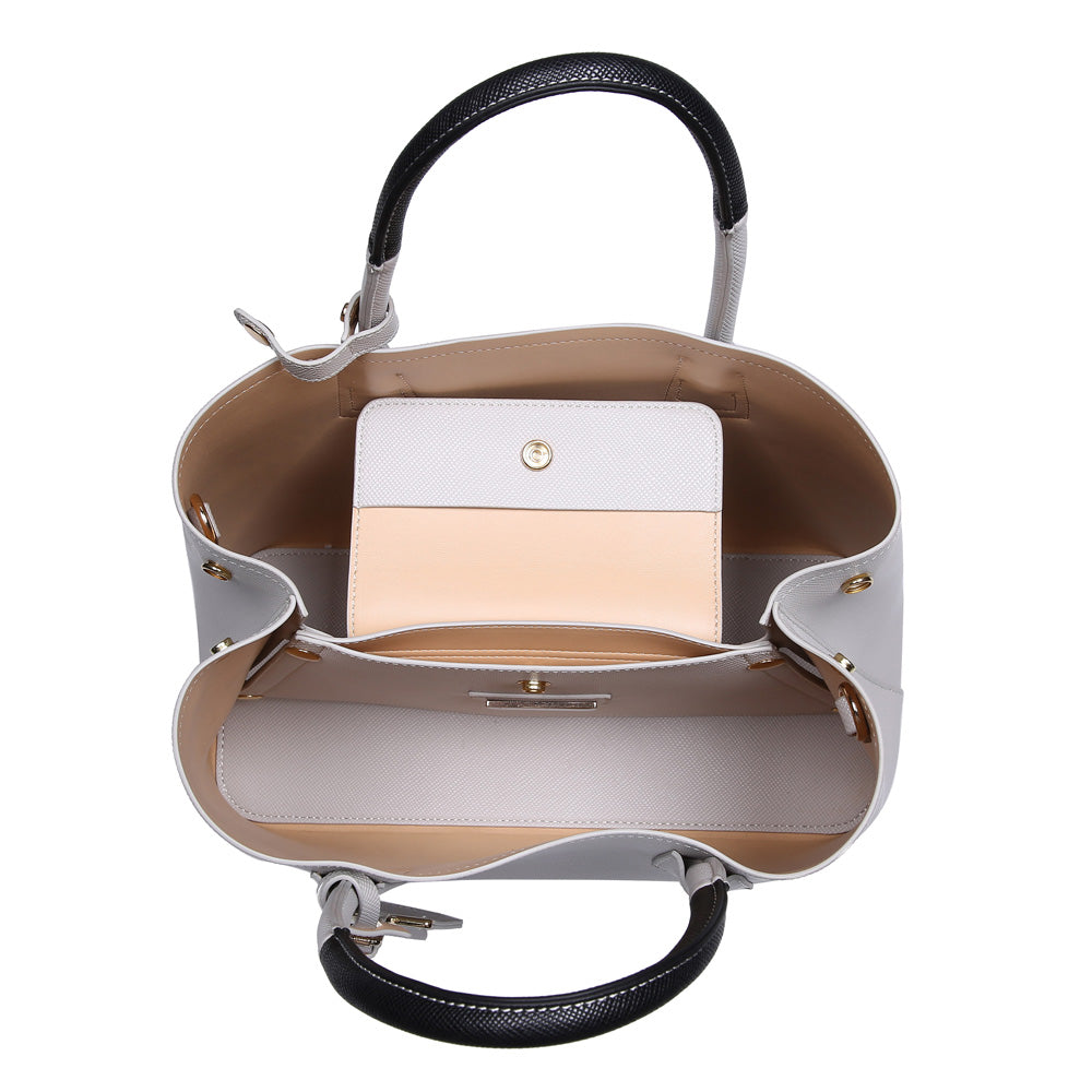 Product Image of Urban Expressions Collette Satchel NA-840611160546 View 4 | Grey